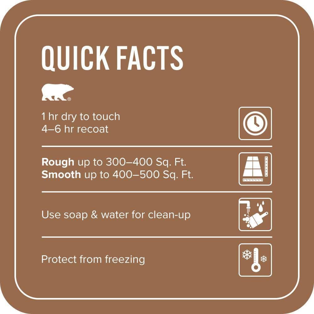 BEHR PREMIUM 1 gal. #S230-7 Toasted Bagel Self-Priming 1-Part Epoxy Satin Interior/Exterior Concrete and Garage Floor Paint (4)