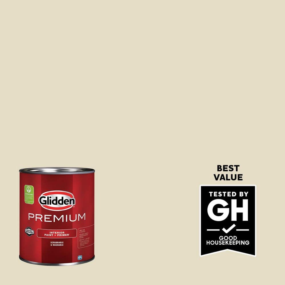 Glidden Premium 1 qt. PPG1094-1 Irresistible Eggshell Interior Latex Paint (1)