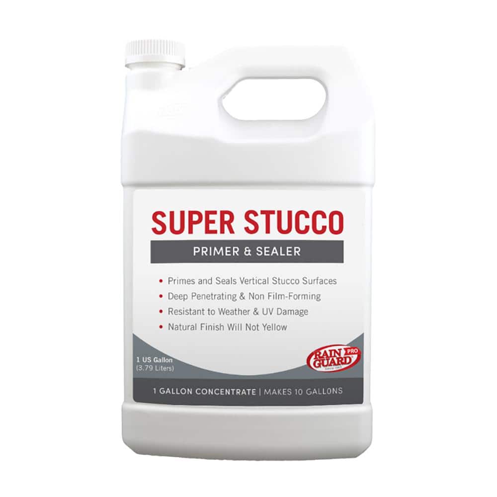 RAIN GUARD 1 gal. Super Stucco Concentrate Penetrating Primer and Sealer
