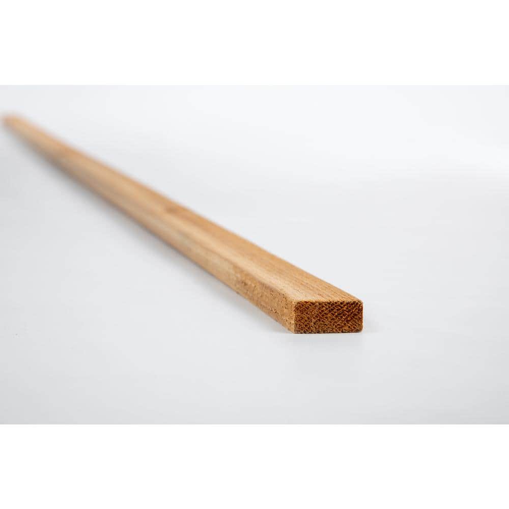 Unbranded 1 in. x 4 in. x 12 ft. Square Edge Cedar Boards
