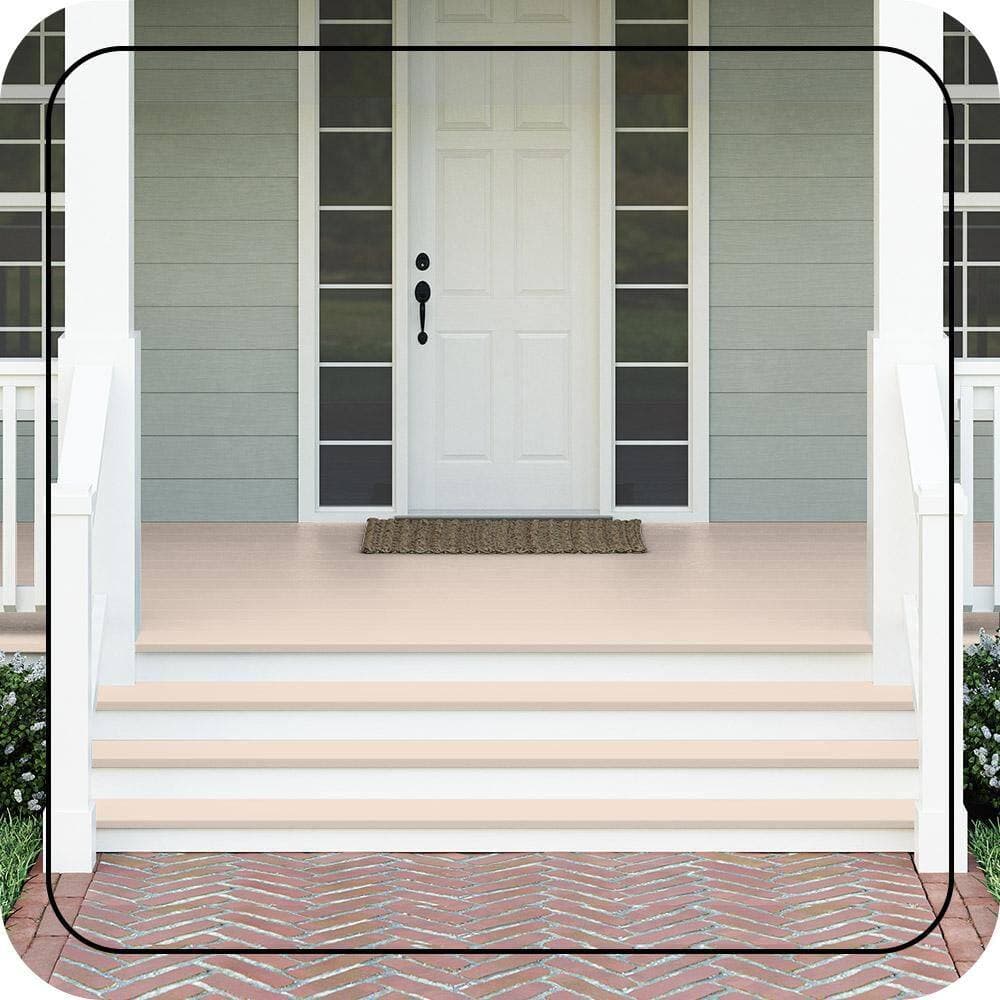 BEHR PREMIUM #RD-W13 Textured Low-Lustre Enamel Interior/Exterior Porch and Patio Anti-Slip Floor Paint (2)