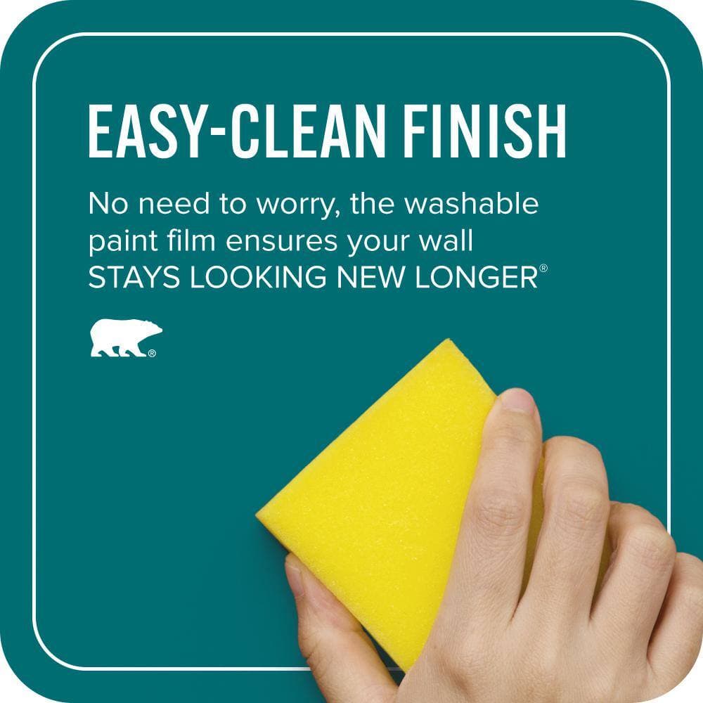 BEHR ULTRA 1 qt. #MQ6-35 Teal Motif Extra Durable Flat Interior Paint & Primer (4)