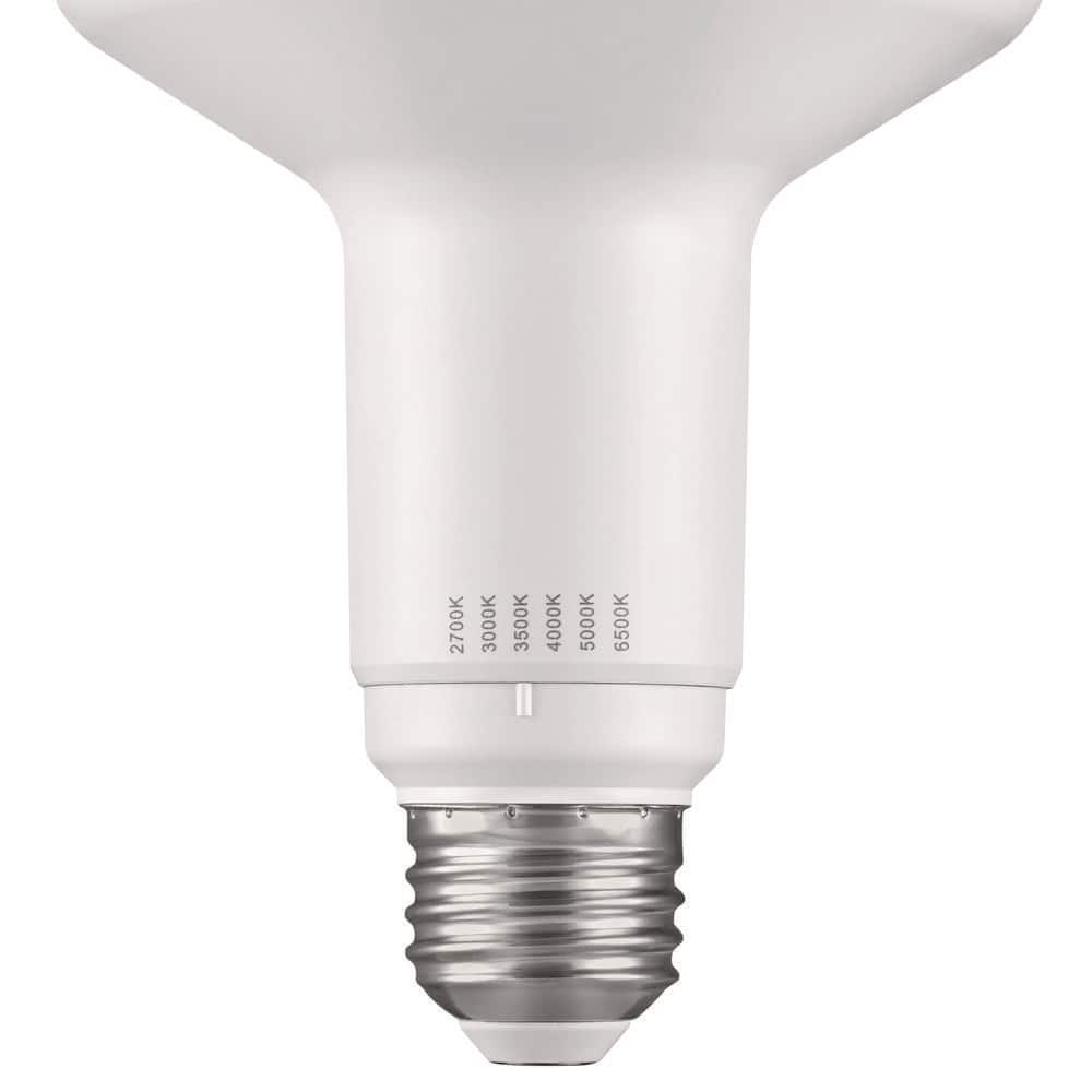 EcoSmart 65-Watt Equivalent BR30 Dimmable LED Flood Light Bulb Adjustable Base and Night Light 6CCT (2-Pack) (4)