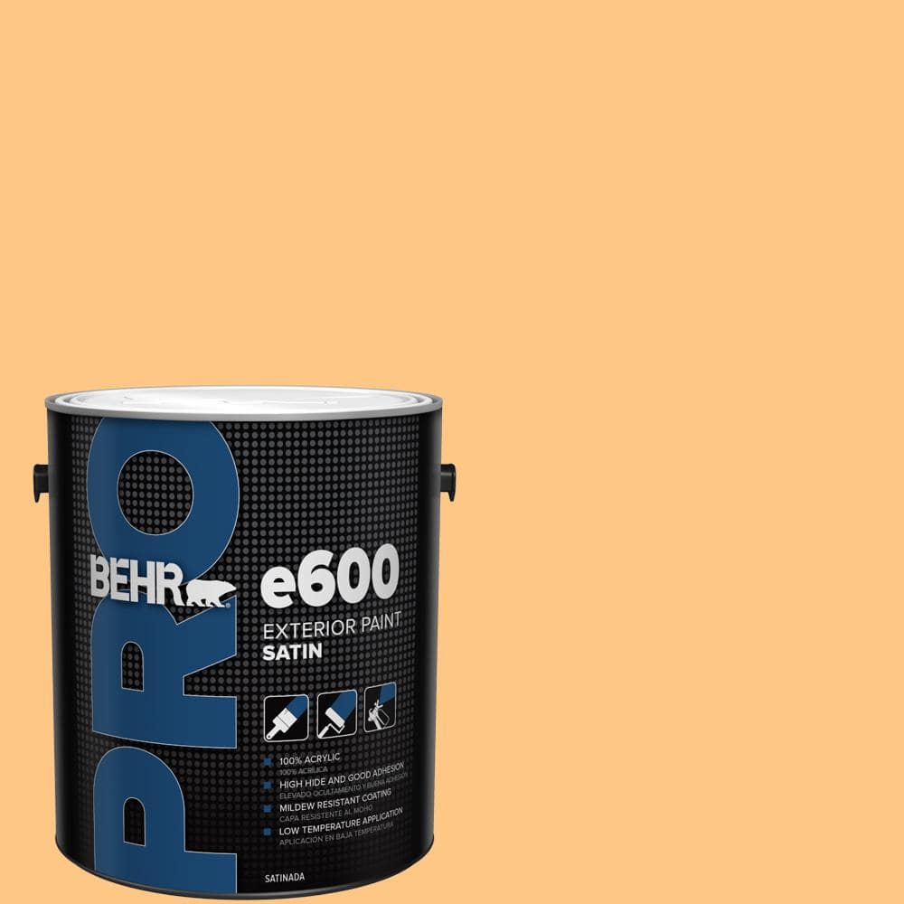 BEHR PRO 1 gal. #P240-4 Mango Tango Satin Exterior Paint