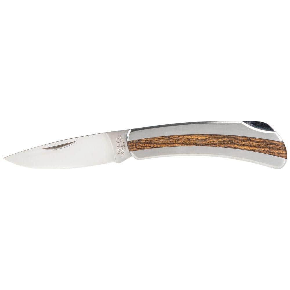 Klein Tools 3 in. Stainless Steel Stainless Steel Pocket Knife in (1)