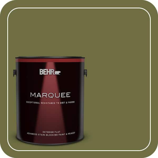 BEHR PREMIUM PLUS #400D-7 Jungle Trail Enamel Low Odor & Primer (3)