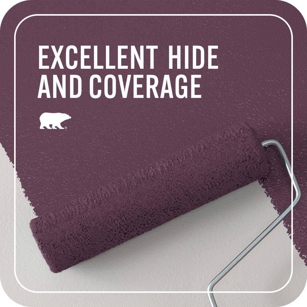 BEHR PREMIUM PLUS #S-G-690 Delicious Berry Enamel Interior/Exterior Paint & Primer Color Sample (4)