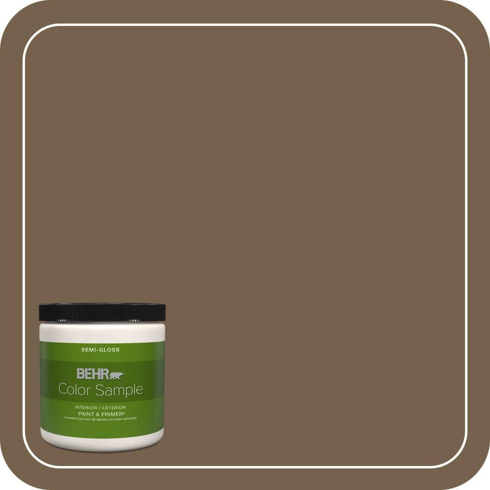 BEHR PREMIUM PLUS 8 oz. #700D-7 South Kingston Semi-Gloss Interior/Exterior Paint & Primer Color Sample