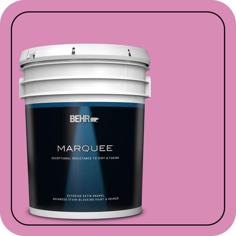 BEHR MARQUEE 5 gal. #P120-3 High Maintenance Satin Enamel Exterior Paint & Primer