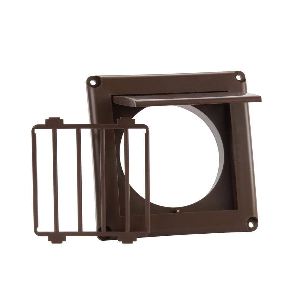Shelter Flush Mount VentGuard with Collar in Brown (1 Unit) (3)