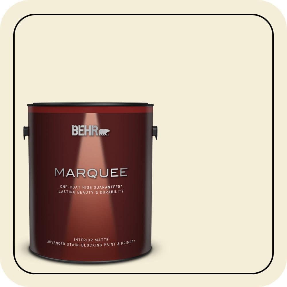 BEHR MARQUEE 1 gal. #PPU7-14 Apple Core Matte Interior Paint & Primer