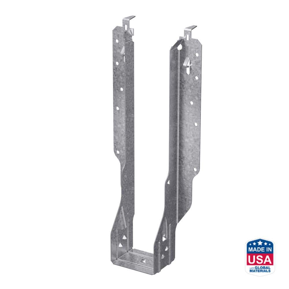 Simpson Strong-Tie IUS Galvanized Face-Mount Joist Hanger for 2-5/16 in. x 11-7/8 in. Engineered Wood (1)