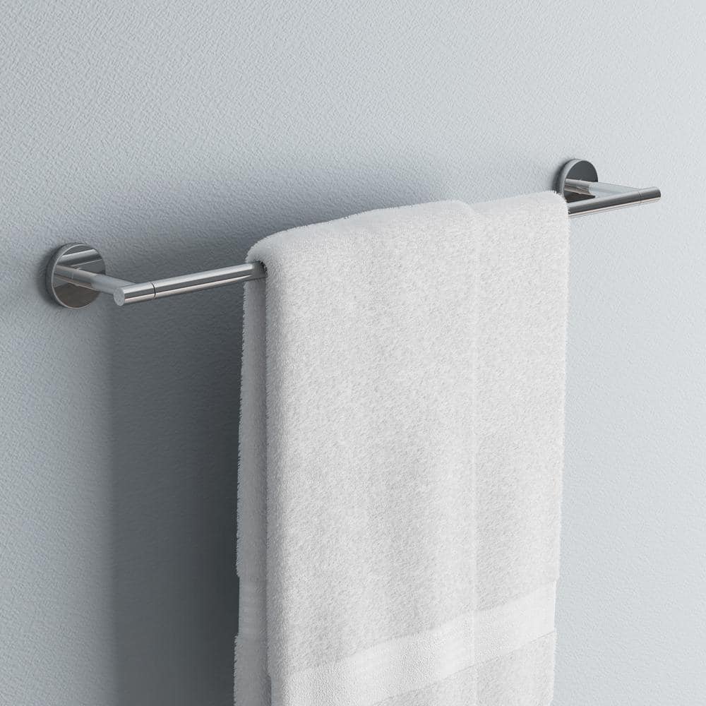 Delta Lyndall Wall Mount Towel Bar Bath Hardware Accessory Polished (2)