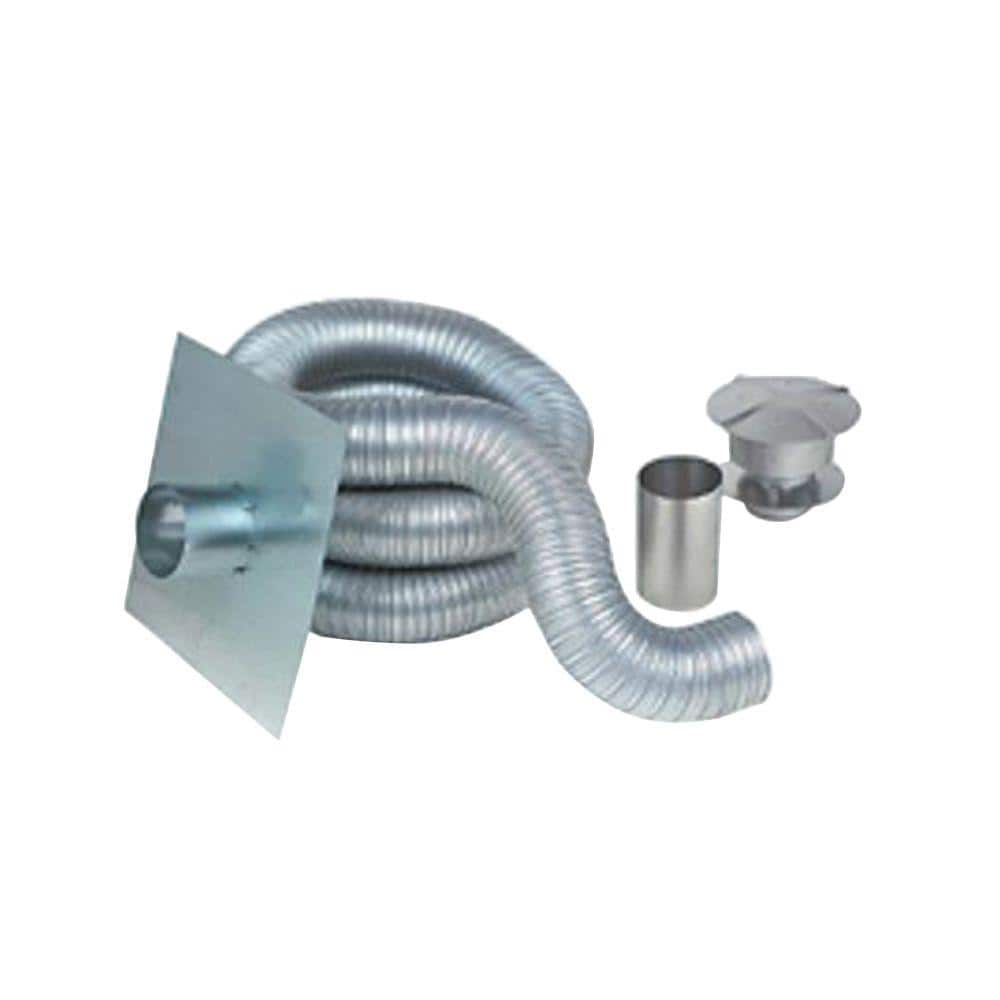Z-Flex 6 in. X 35 ft. Gas Aluminum Chimney Liner Kit