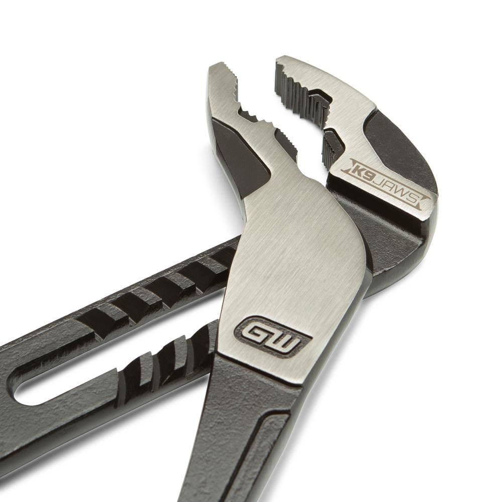GEARWRENCH 10 in. PITBULL K9 V-Jaw Dual Material Grip Tongue and Groove Pliers (3)