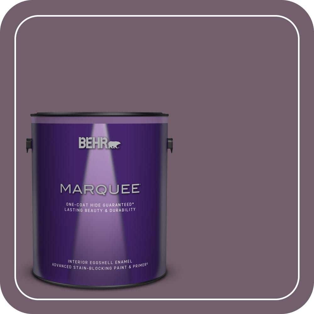 BEHR MARQUEE 1 gal. #MQ1-38 Smoked Mulberry One-Coat Hide Eggshell Enamel Interior Paint & Primer