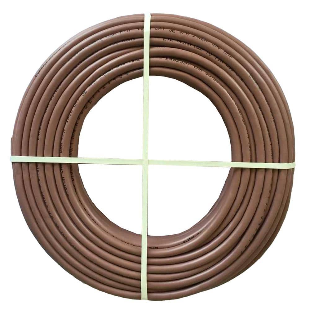 Syston Cable Technology Cat5E 100 ft. Tan 24-4 Indoor/Outdoor Twisted Pair Cable (3)