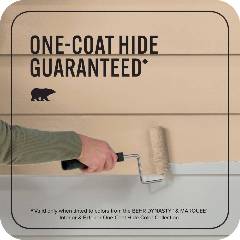 BEHR MARQUEE 5 gal. #S260-3 Dusty Gold Flat Exterior Paint & Primer (3)