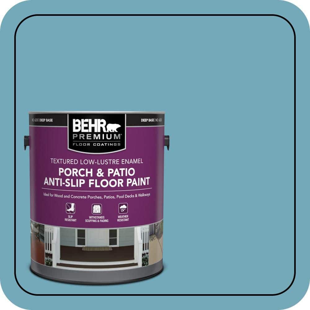 BEHR PREMIUM #S460-4 Textured Low-Lustre Enamel Interior/Exterior Porch and Patio Anti-Slip Floor Paint (1)