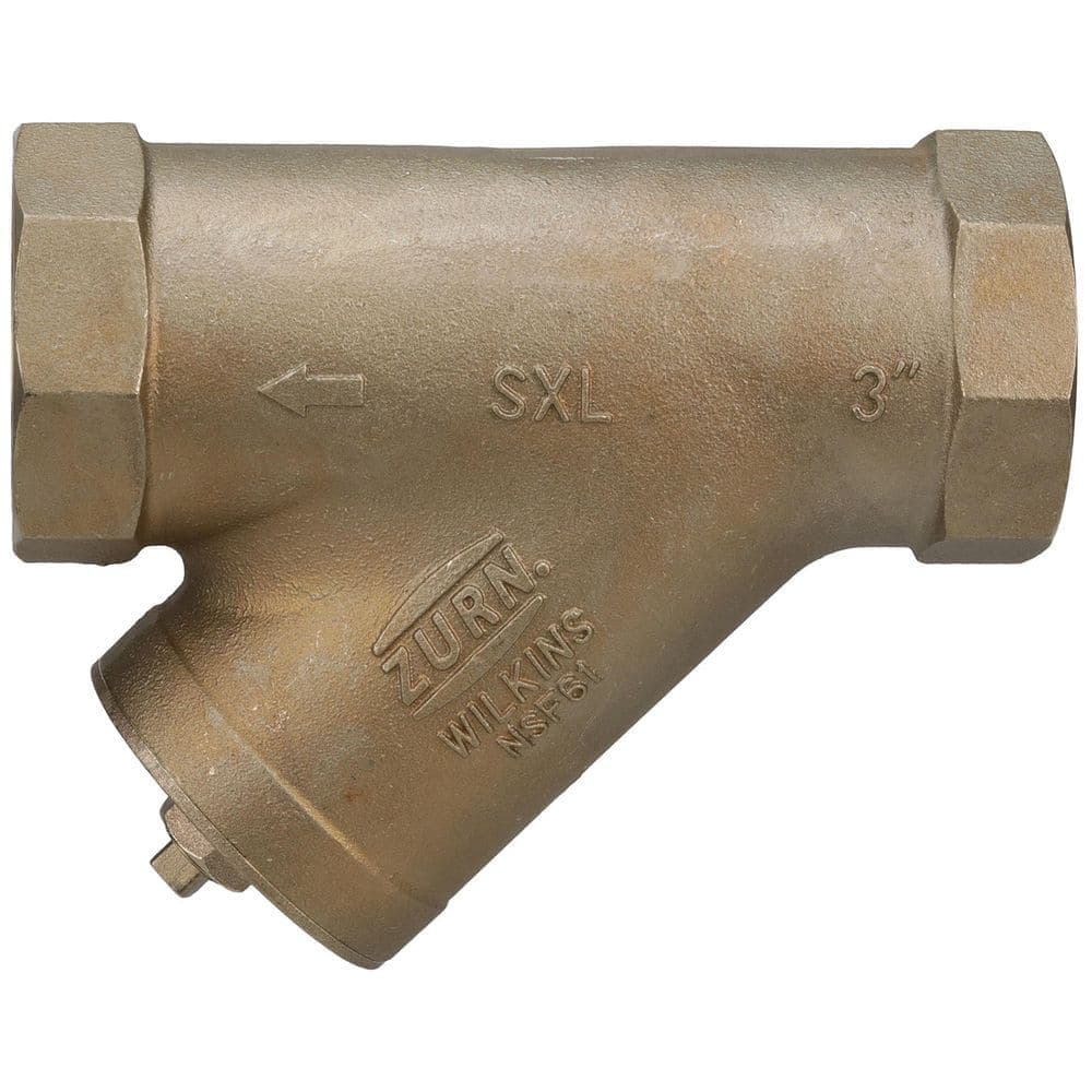 Wilkins 3 in. SXL Cast Bronze Wye Type Strainer, Lead Free (1)