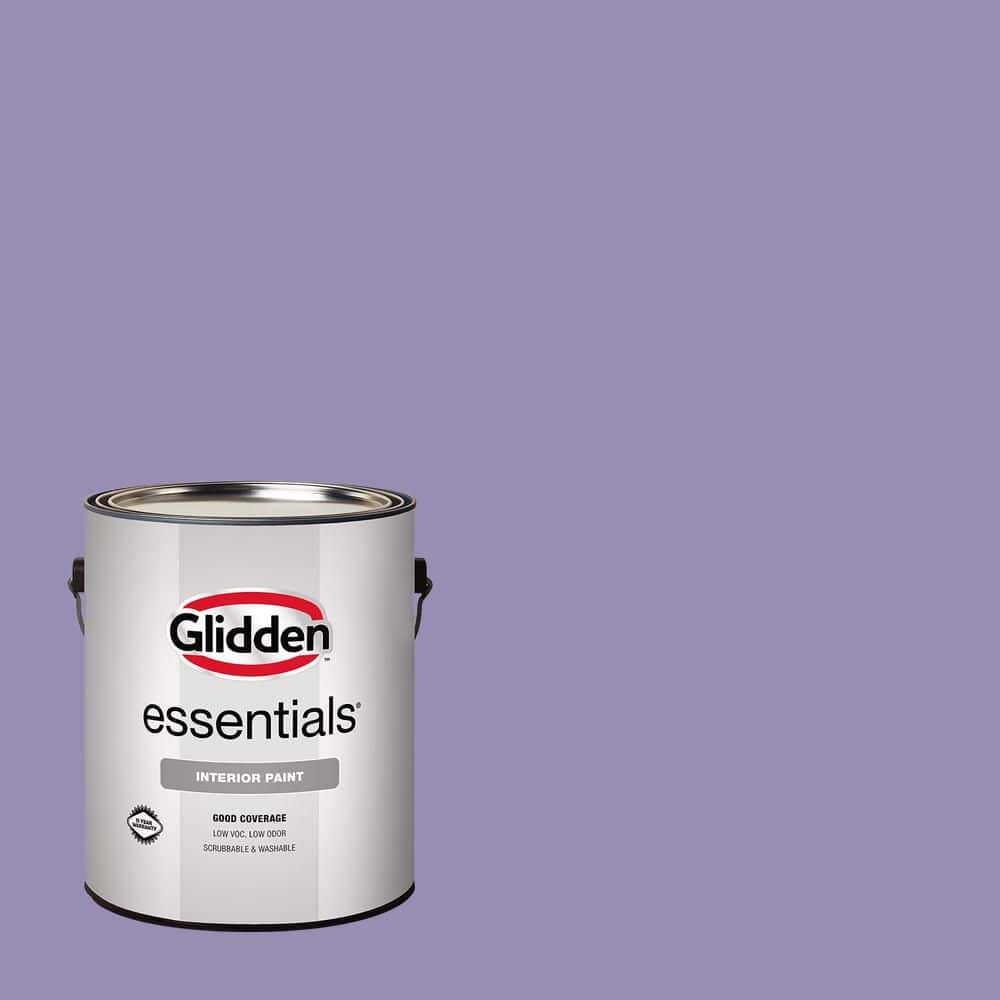 Glidden Essentials 1 gal. PPG1175-5 French Violet Eggshell Interior Paint