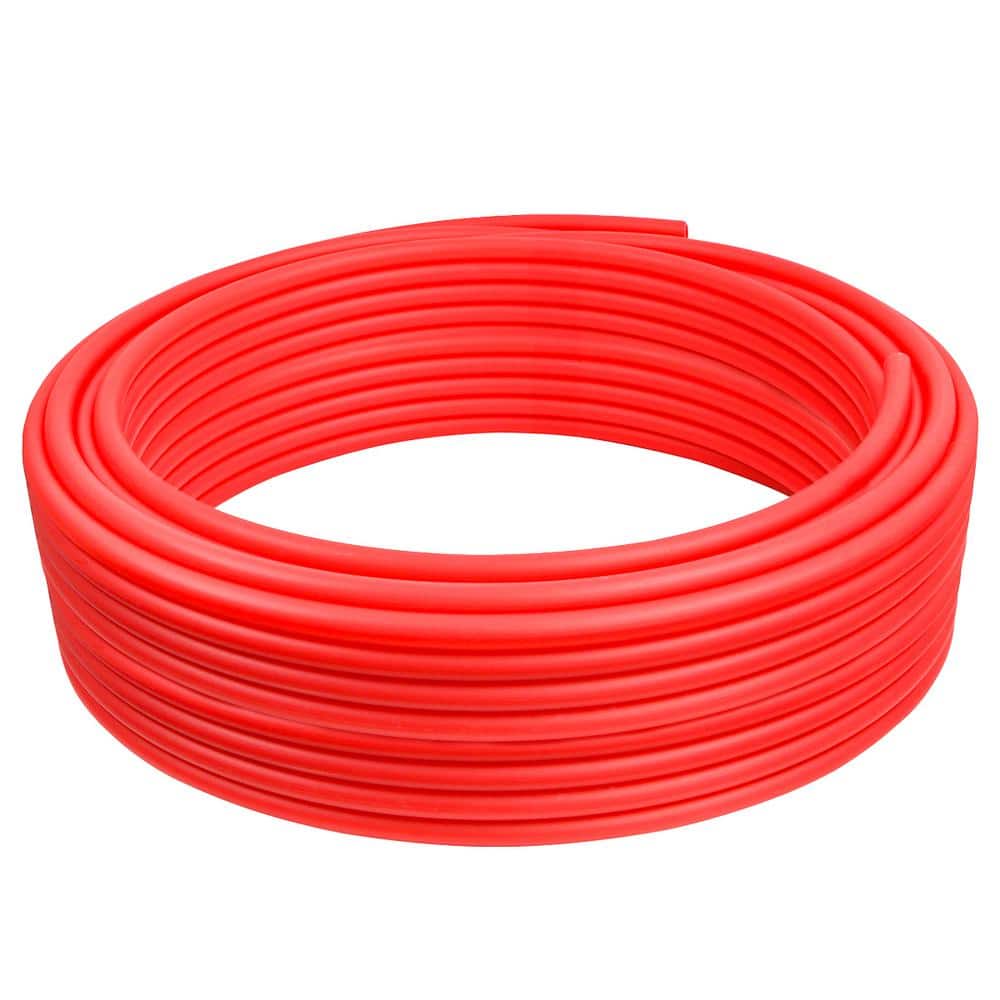 PLUMBFLEX 3/4 in. x 500 ft. PEX Tubing Potable Water Pipe in Red