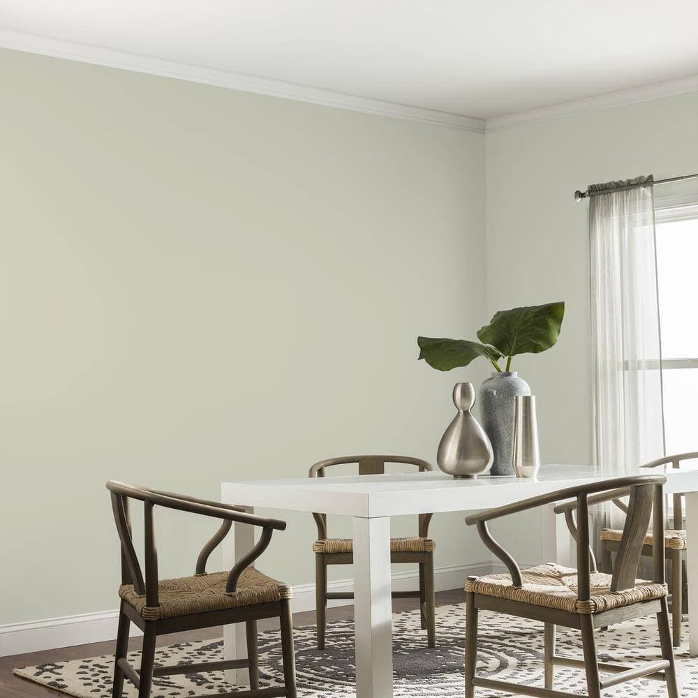 Glidden Premium 5 gal. PPG1031-1 Mix Or Match Eggshell Interior Latex Paint (4)