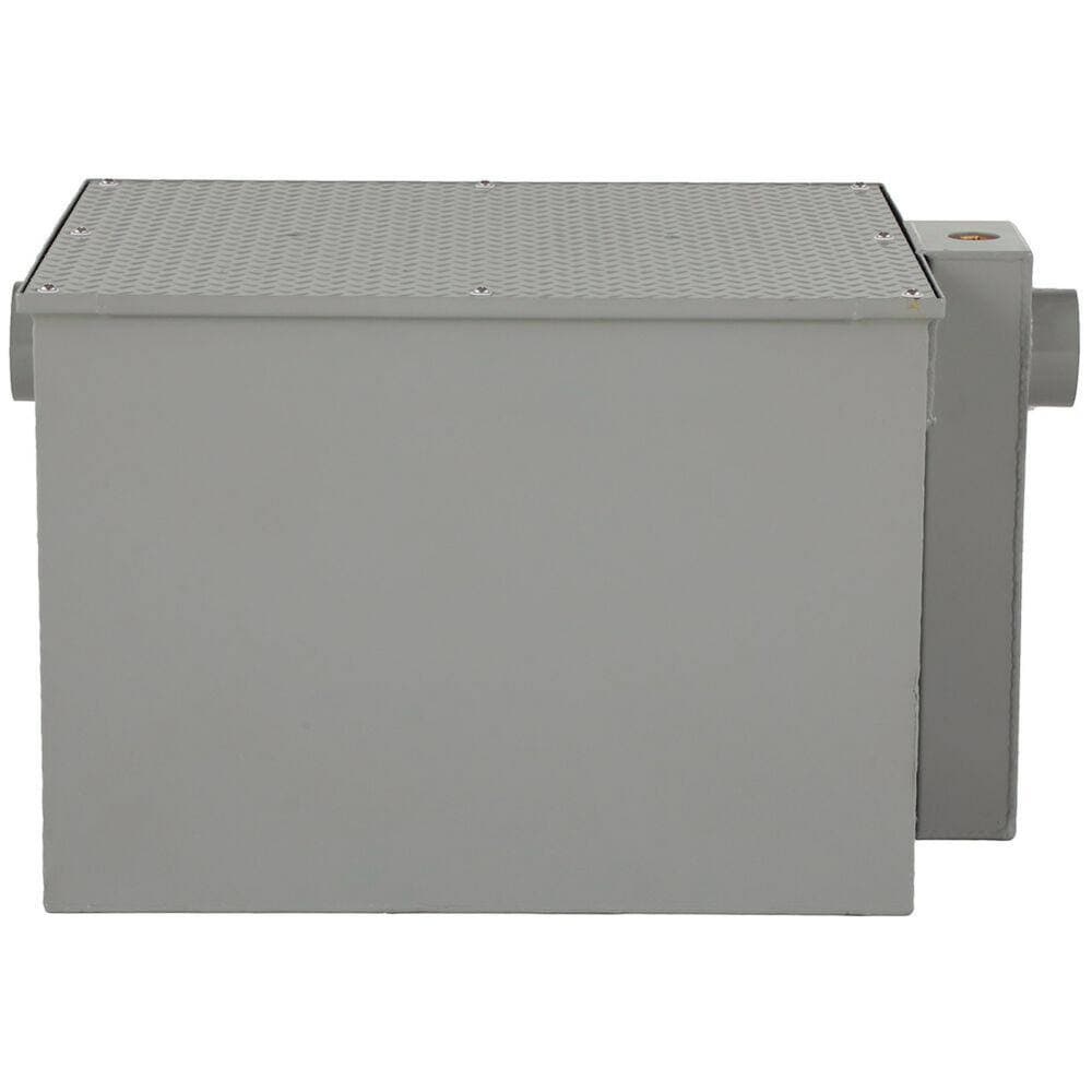 Zurn 28 in. x 22 in. Steel Grease Trap with 4 in. no-hub inlet (2)