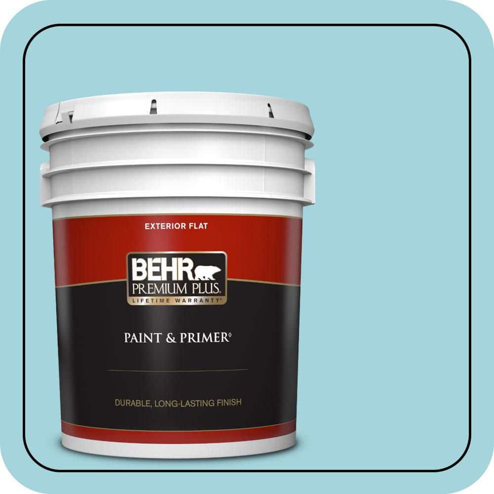 BEHR PREMIUM PLUS #M470-3 Midwinter Mist Enamel Low Odor & Primer (1)