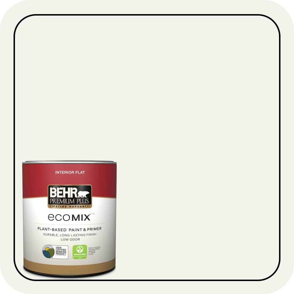 BEHR PREMIUM PLUS #W-B-510 Frosted Juniper Enamel EcoMix Plant-Based & Primer (1)