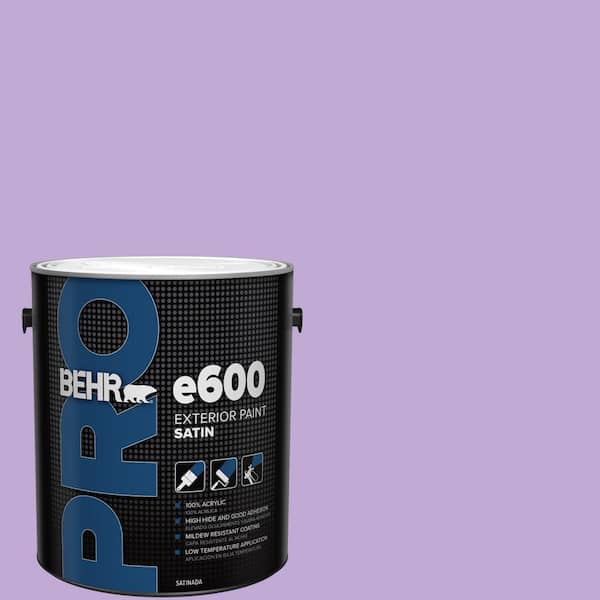BEHR PRO 1 gal. #MQ4-59 Purple Gladiola Satin Exterior Paint (2)