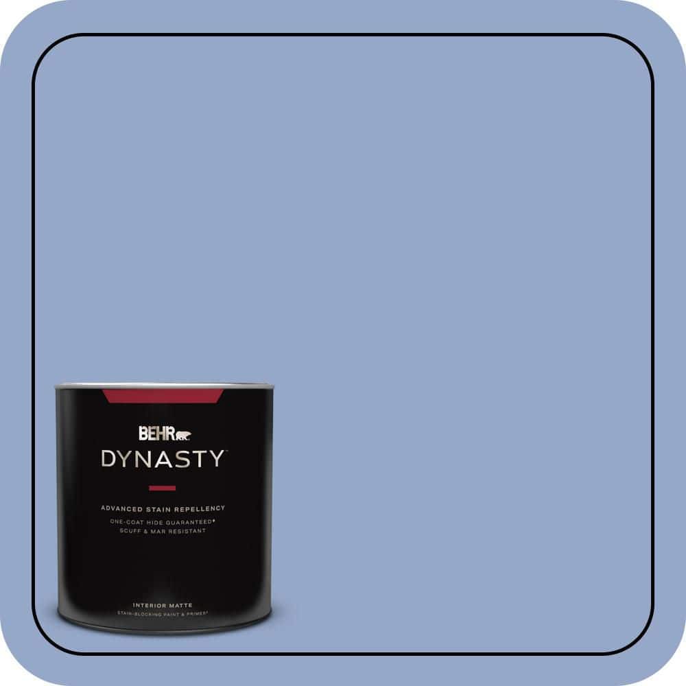 BEHR DYNASTY 1 qt. #600D-4 Finesse Matte Interior Stain-Blocking Paint and Primer