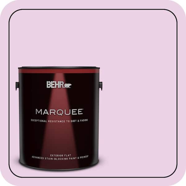 BEHR MARQUEE 1 gal. #670A-2 Champagne Elegance Flat Exterior Paint & Primer (2)