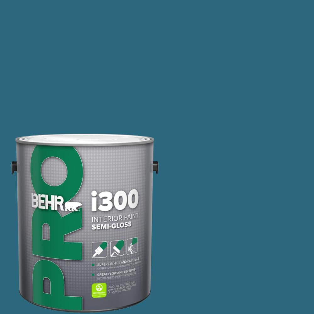 BEHR PRO 1 gal. #M480-7 Ice Cave Semi-Gloss Interior Paint