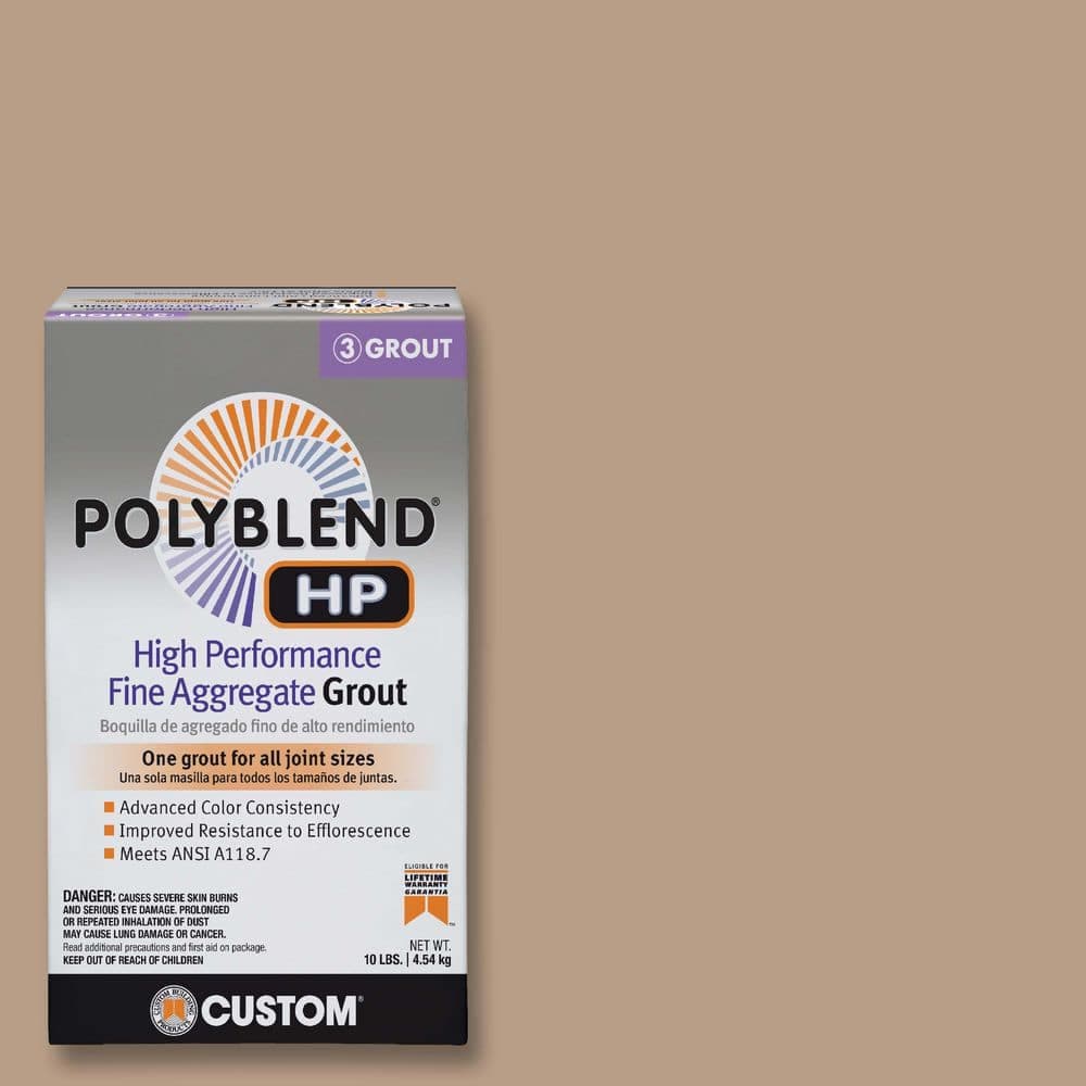 Custom Building Products Polyblend HP #380 Haystack 10 lbs. High Performance Fine Aggregate Grout (2)