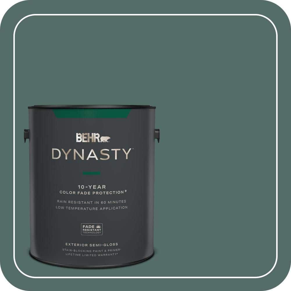 BEHR DYNASTY 1 gal. #MQ6-39 Chelsea Garden Semi-Gloss Exterior Stain-Blocking Paint & Primer