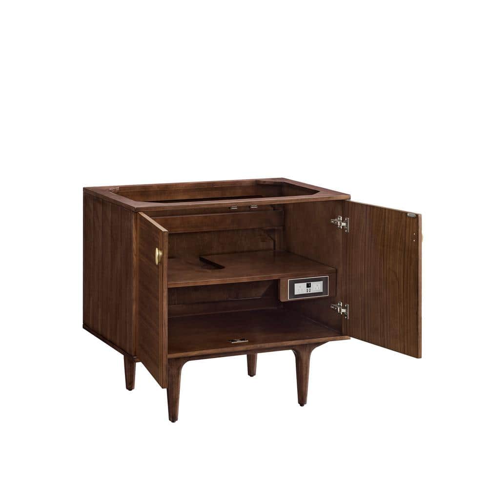 James Martin Vanities Amberly 35.9 in. W 23.4 in. D 33.5 in. H Single Bath Vanity Cabinet without Top (3)