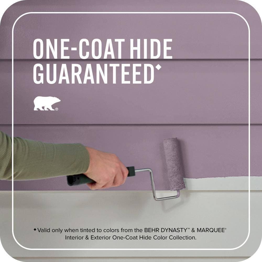 BEHR MARQUEE 1 gal. #680F-5 Plum Swirl Flat Exterior Paint & Primer (3)