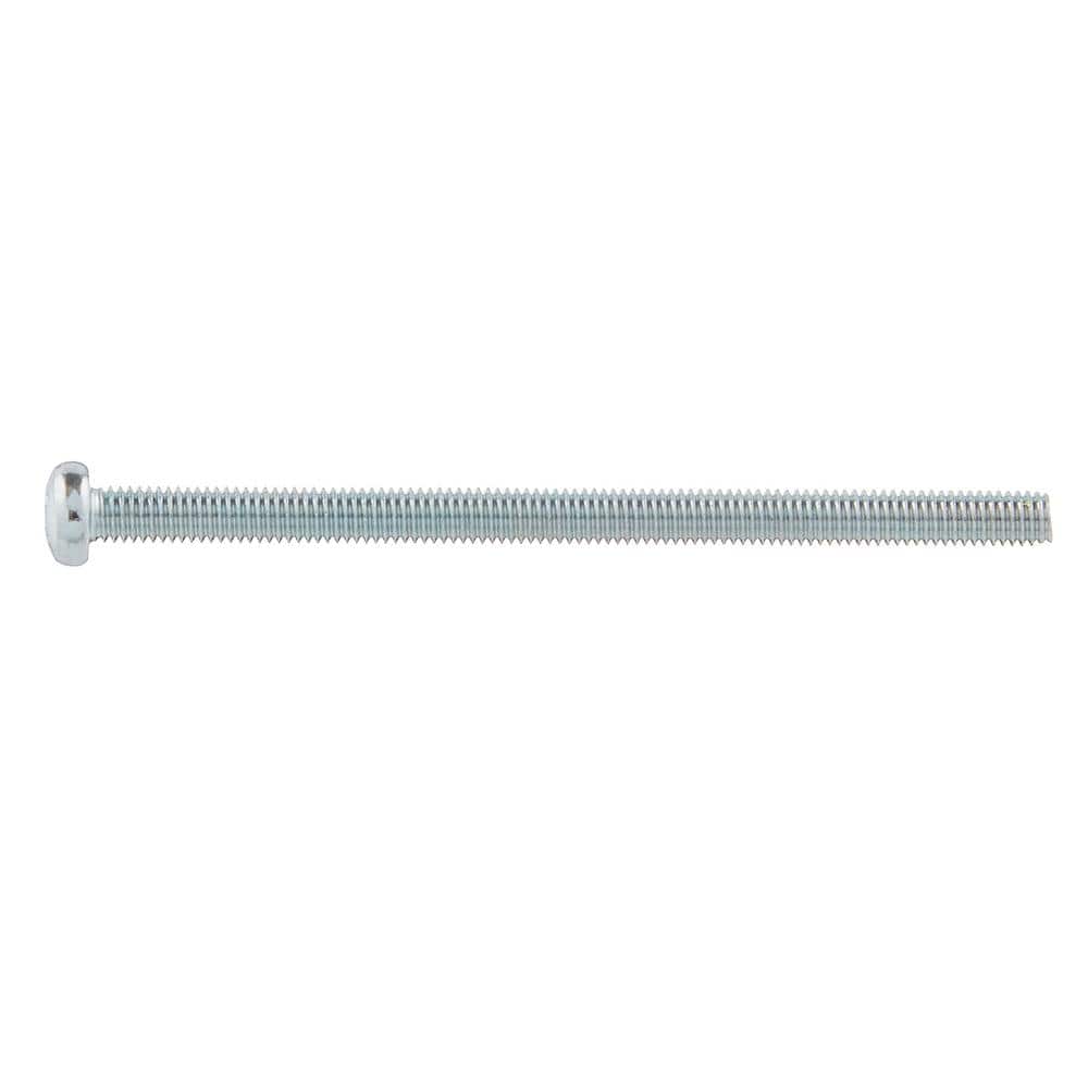 Everbilt M3-0.5 x 50mm Zinc Pan Head Phillips Drive Machine Screw 1-Piece (3)