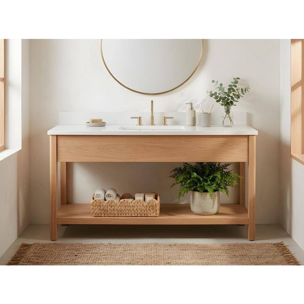 KHKFY Scalloped Edge Wicker Toilet Tank Basket 15.7 x 6.5 in Natural Water Hyacinth Organizer for Bathroom (2)