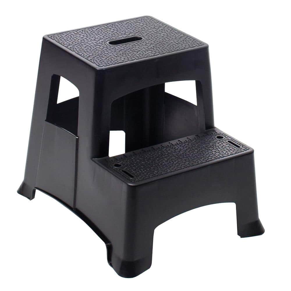 Gorilla Ladders 2-Step Plastic Project Stool Ladder