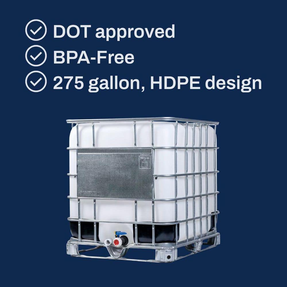 VPC 275 gal. Intermediate Bulk Container IBC Tank (2)