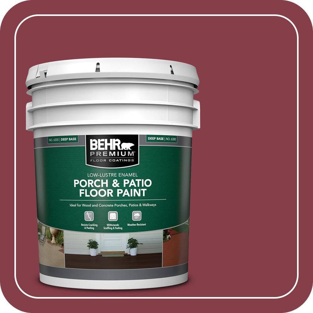 BEHR PREMIUM #S-H-120 Textured Low-Lustre Enamel Interior/Exterior Porch and Patio Anti-Slip Floor Paint (1)