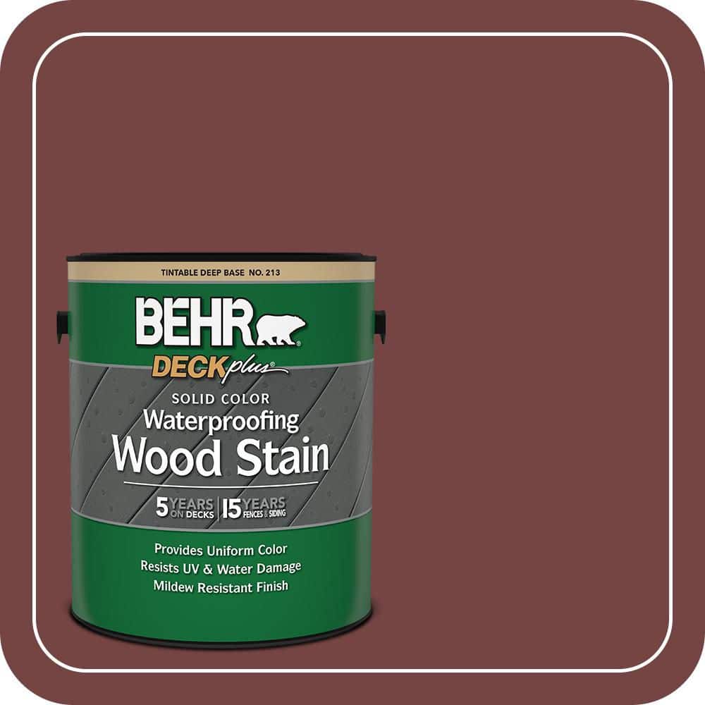 BEHR DECKplus #S130-7 Color Waterproofing Exterior Wood Stain (1)
