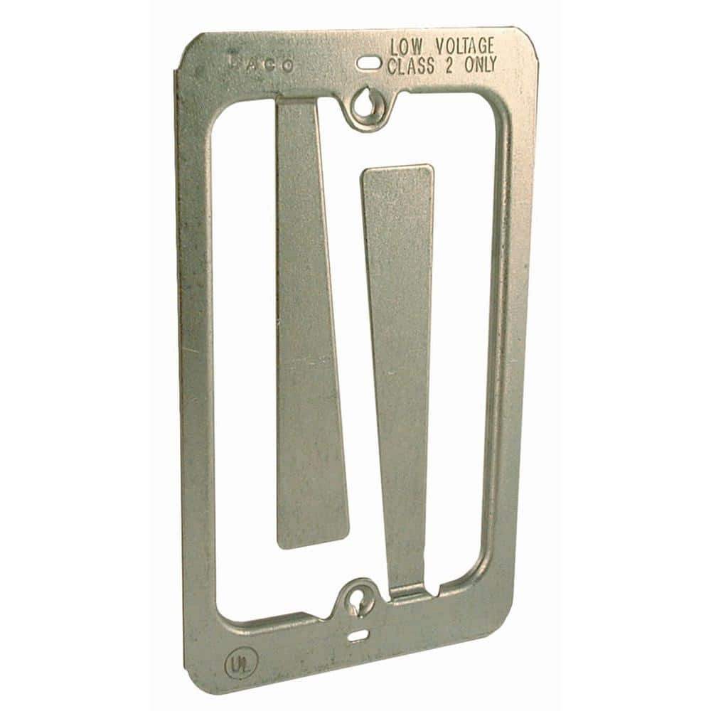 RACO 4-1/4 in. L x 2-1/2 in. W Single-Gang Low-Voltage Device Mounting Bracket, 2-pack