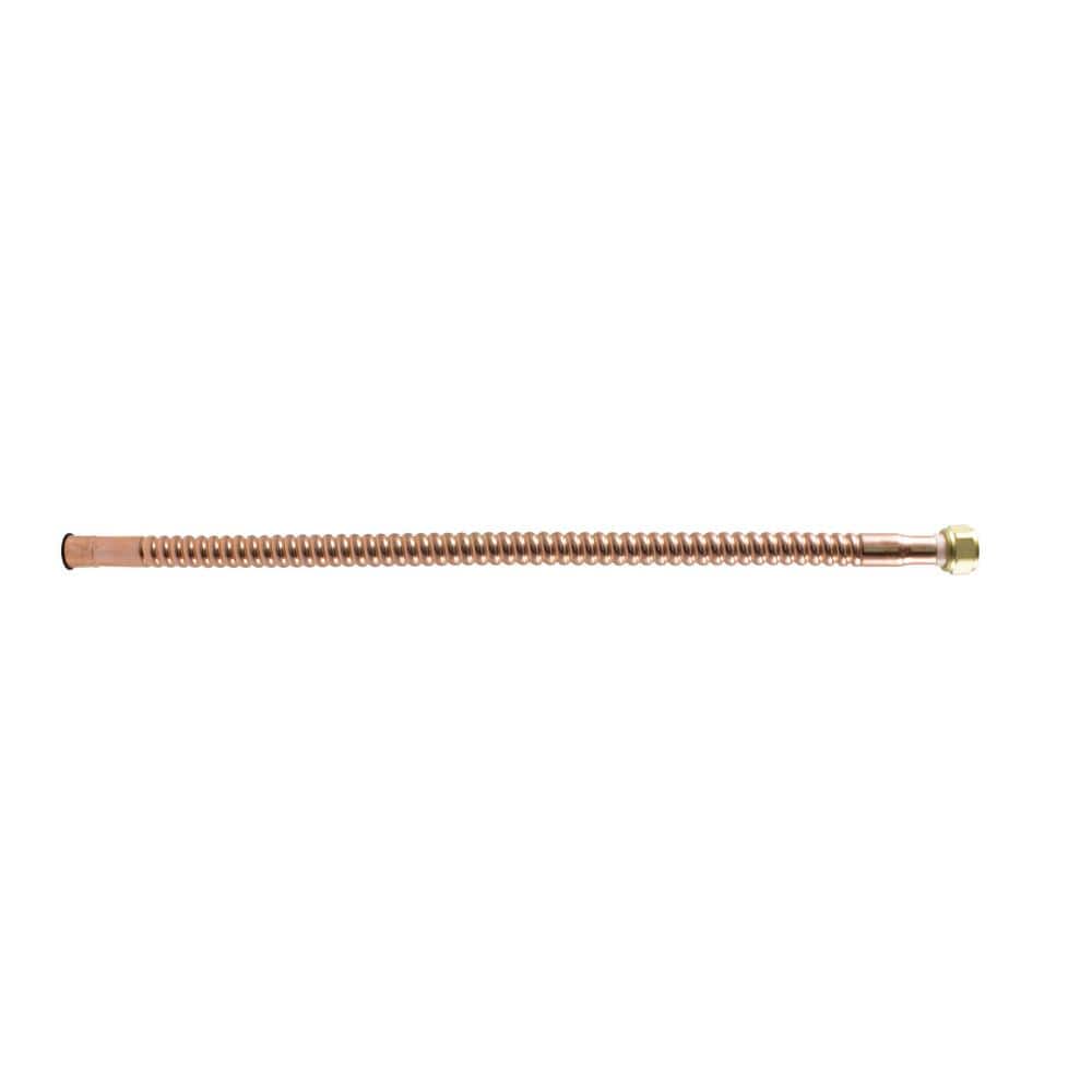 HOME-FLEX 3/4 in. Sweat 3/4 in. FIP Copper Water Heater Connector (3)