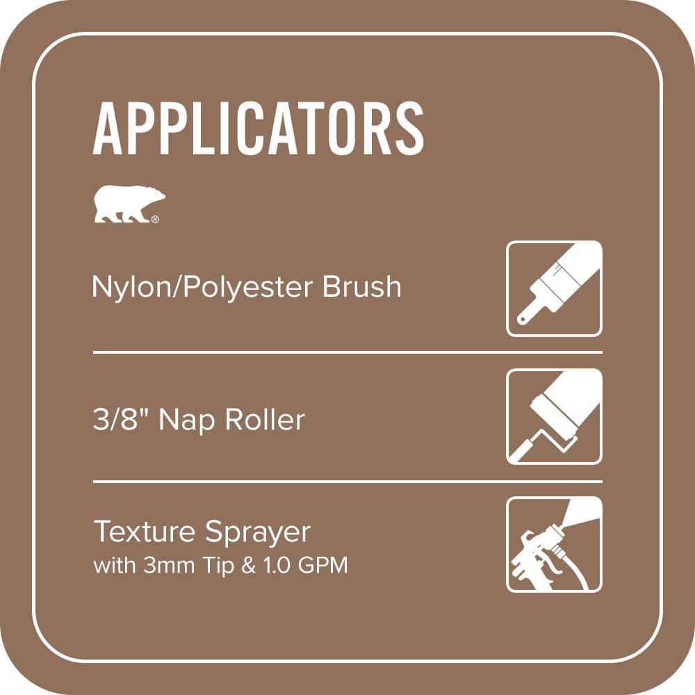 BEHR PREMIUM #N240-6 Textured Low-Lustre Enamel Interior/Exterior Porch and Patio Anti-Slip Floor Paint (4)