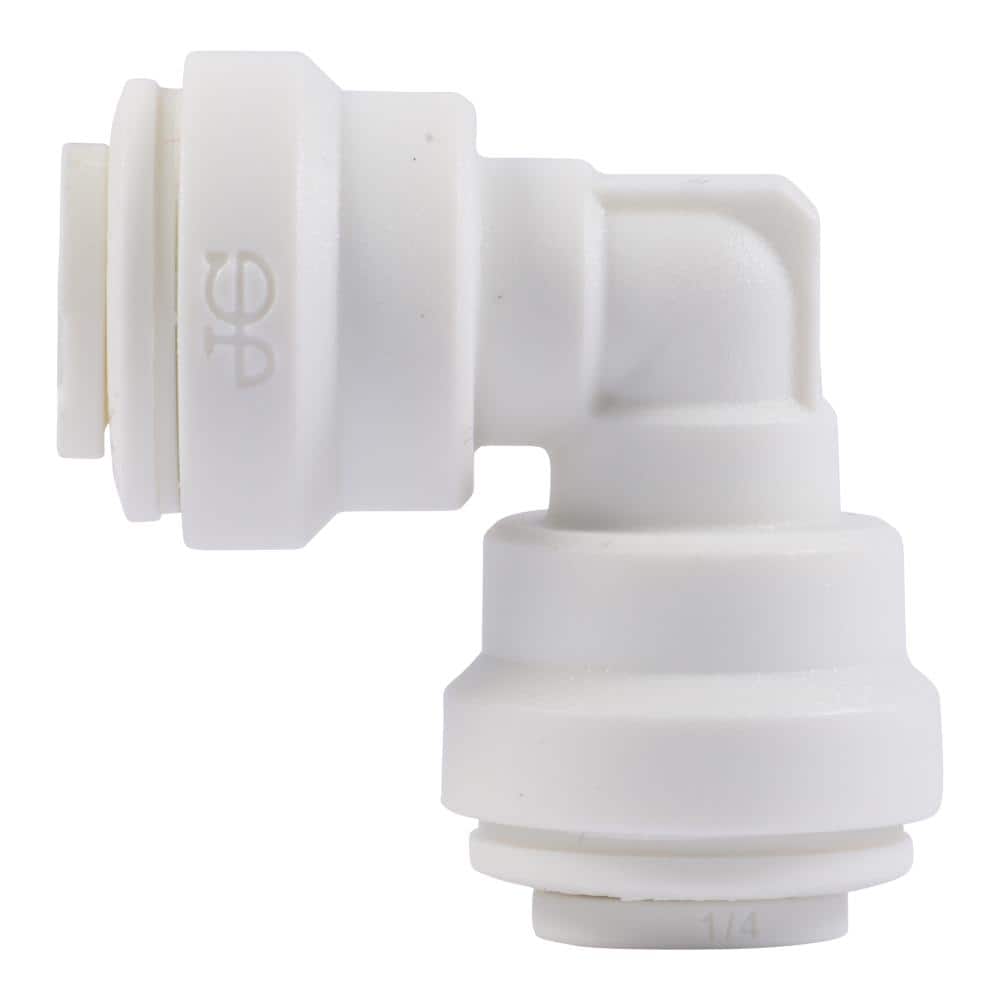 John Guest 1/4 in. O.D. 90° Push-To-Connect Polypropylene Elbow Fitting (4)