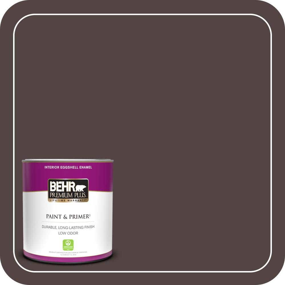 BEHR PREMIUM PLUS #ECC-43-3 Chaparral Enamel Low Odor & Primer (1)