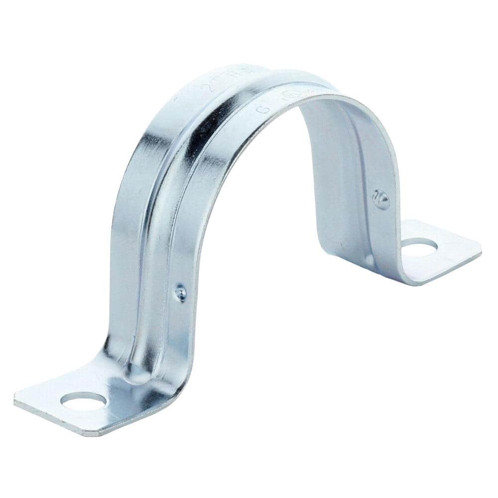 Commercial Electric 2 in. Rigid Metal Conduit (RMC) 2-Hole Strap (2-Pack) (1)